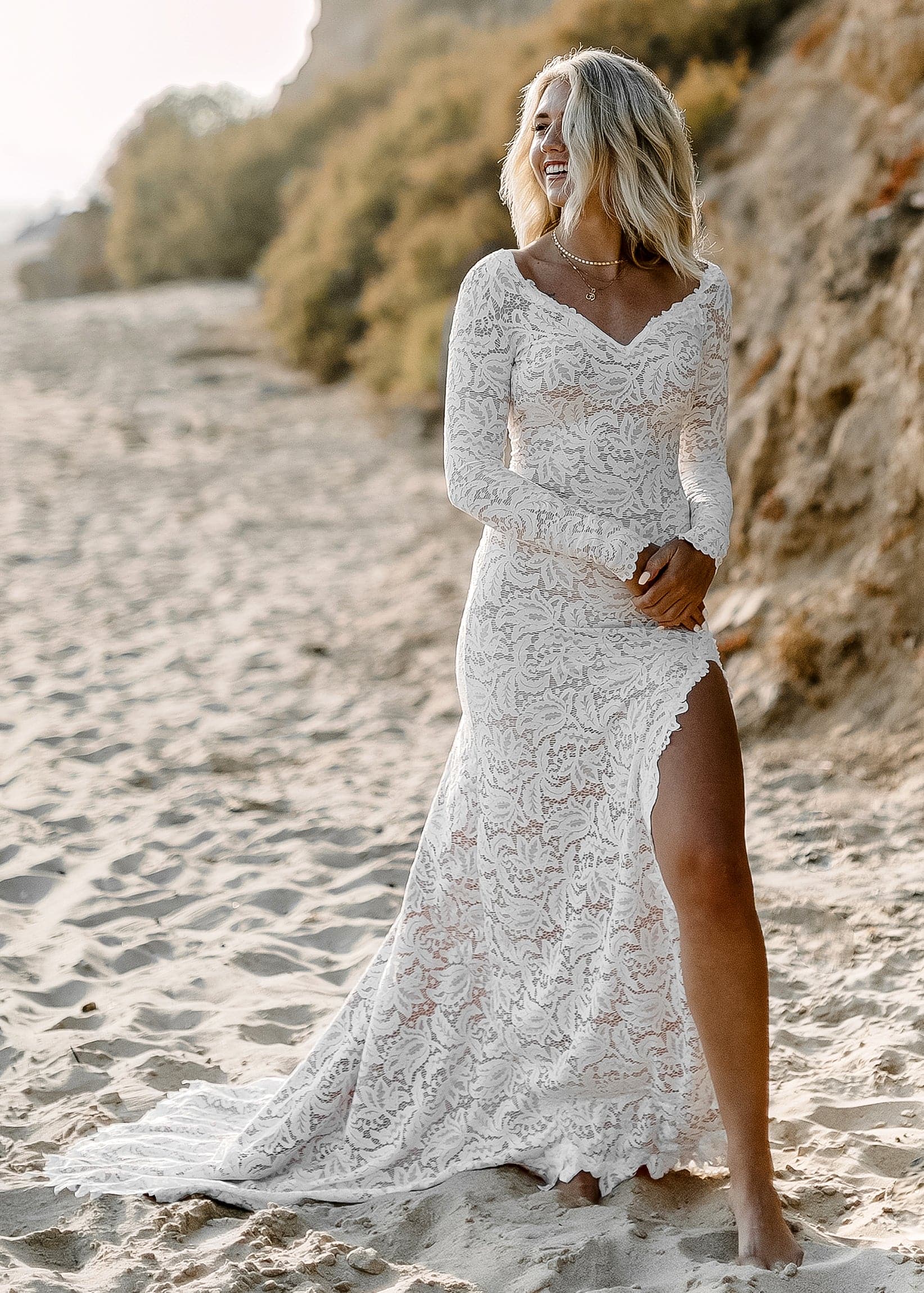 lace dresses with sleeves